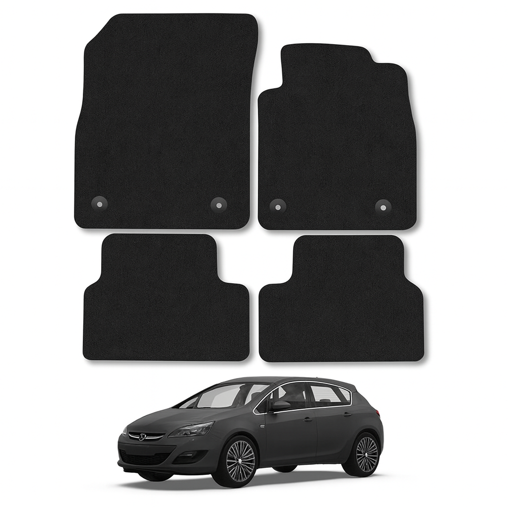 VAUXHALL ASTRA J (MK6) + GTC 2010-2015 Tailored Carpet Mats