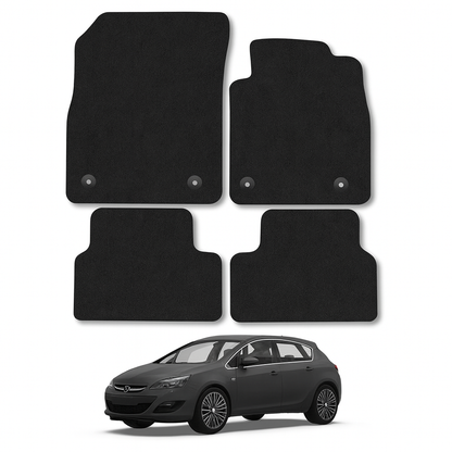VAUXHALL ASTRA J (MK6) + GTC 2010-2015 Tailored Carpet Mats
