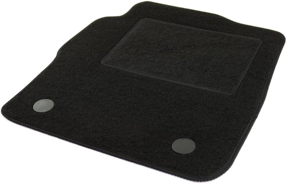 Fiat 500 driver's mat with heel pad